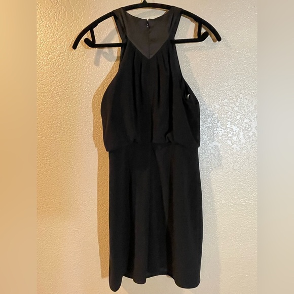 Halston Heritage NWT Halter Black Dress - Picture 6 of 8